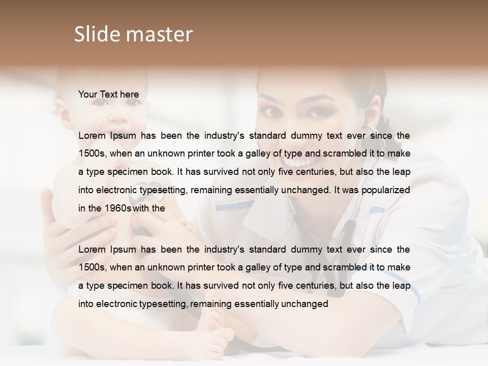 Background Grunge Trendy PowerPoint Template