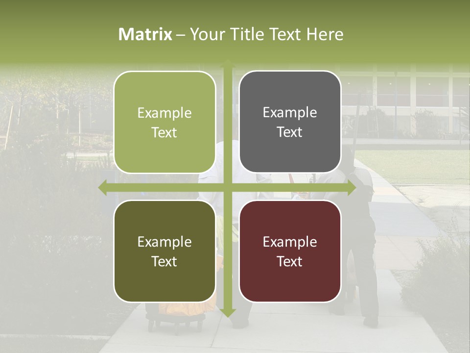 Style Trendy Design PowerPoint Template