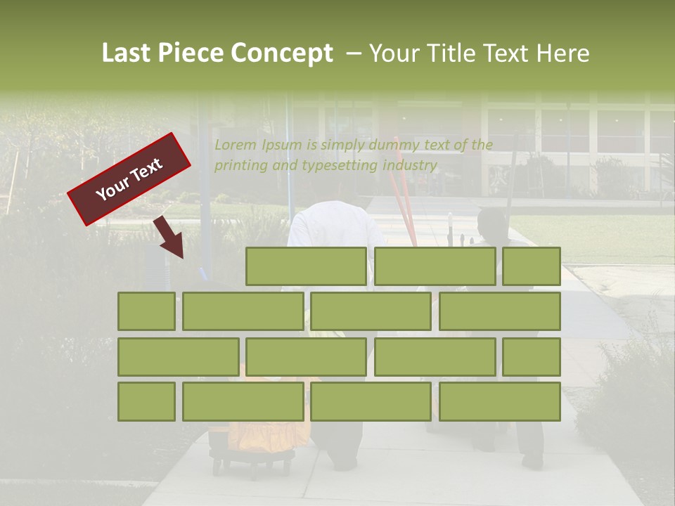 Style Trendy Design PowerPoint Template