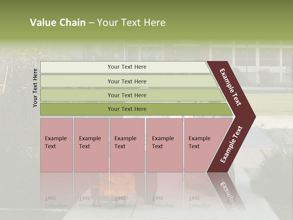 Style Trendy Design PowerPoint Template