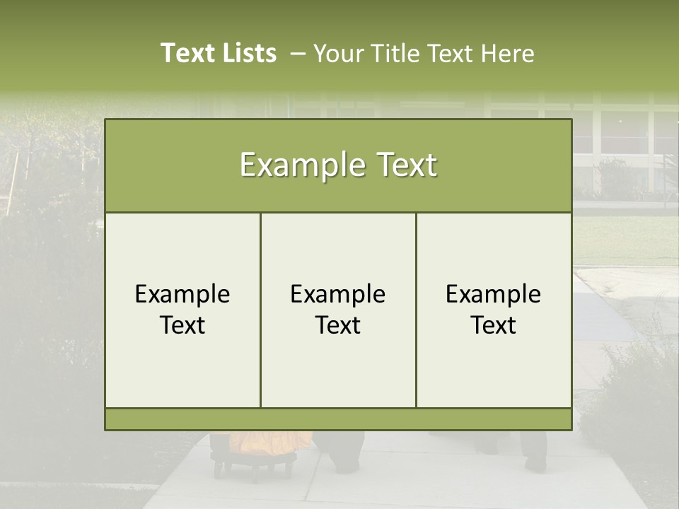 Style Trendy Design PowerPoint Template