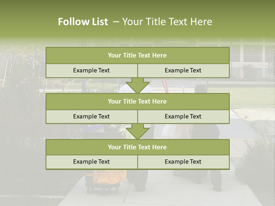 Style Trendy Design PowerPoint Template