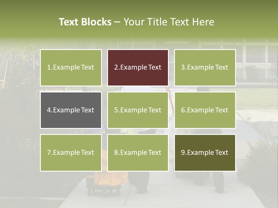 Style Trendy Design PowerPoint Template