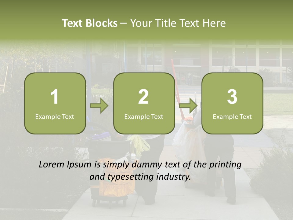 Style Trendy Design PowerPoint Template