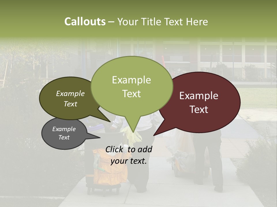 Style Trendy Design PowerPoint Template