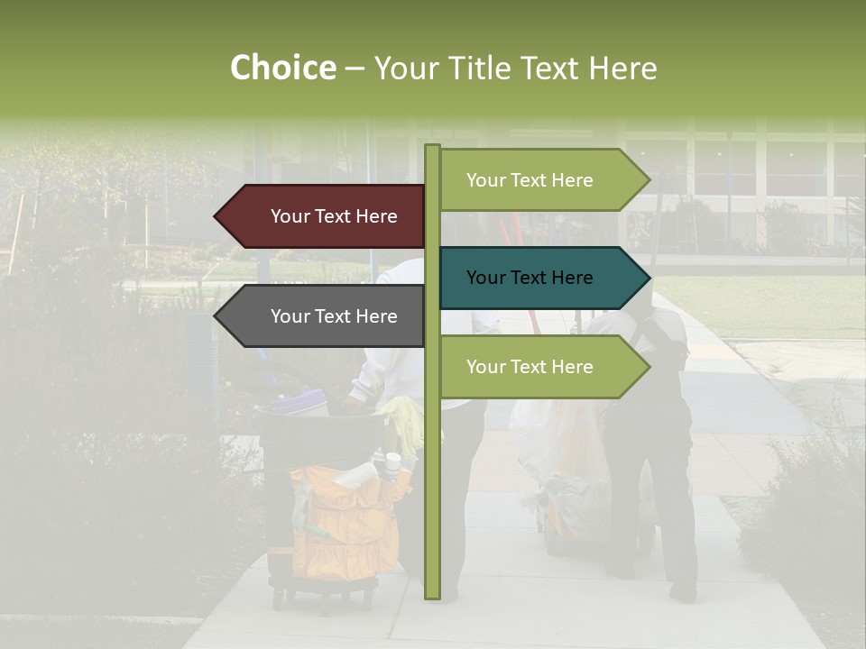 Style Trendy Design PowerPoint Template