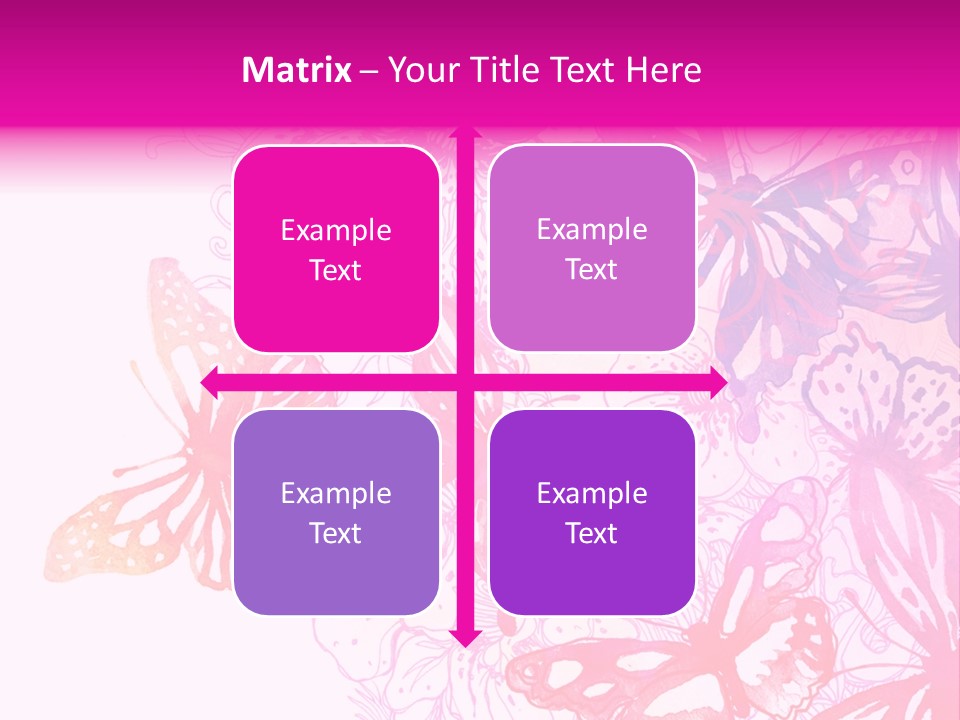 Conceptual Mirror Key PowerPoint Template