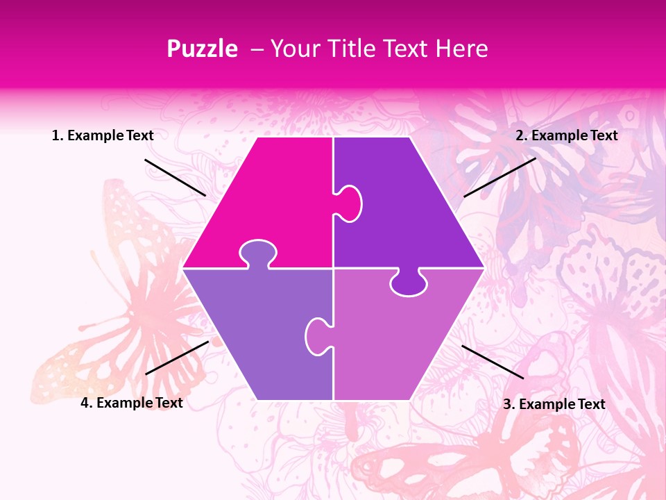 Conceptual Mirror Key PowerPoint Template