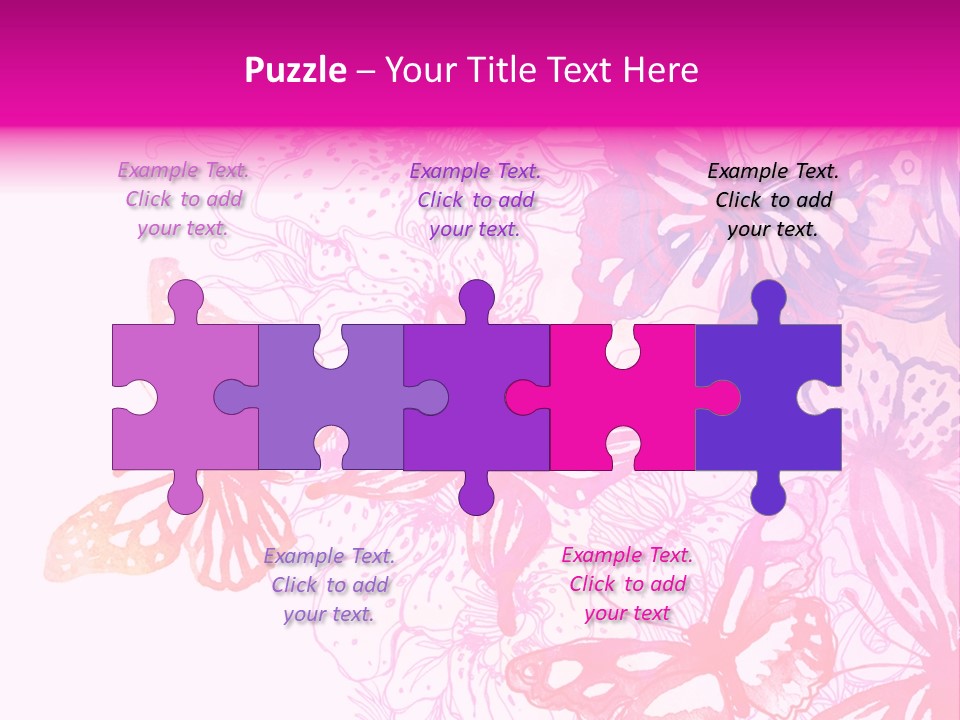 Conceptual Mirror Key PowerPoint Template