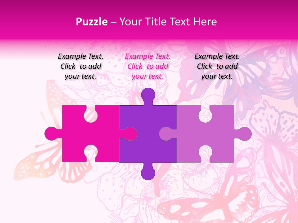 Conceptual Mirror Key PowerPoint Template