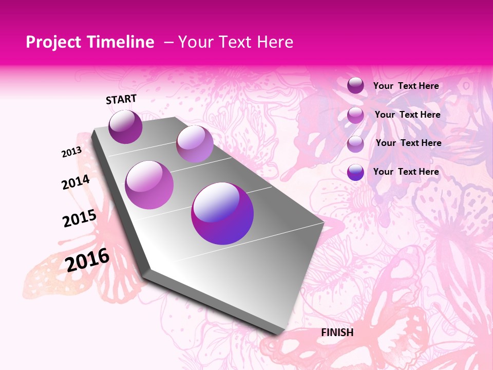 Conceptual Mirror Key PowerPoint Template