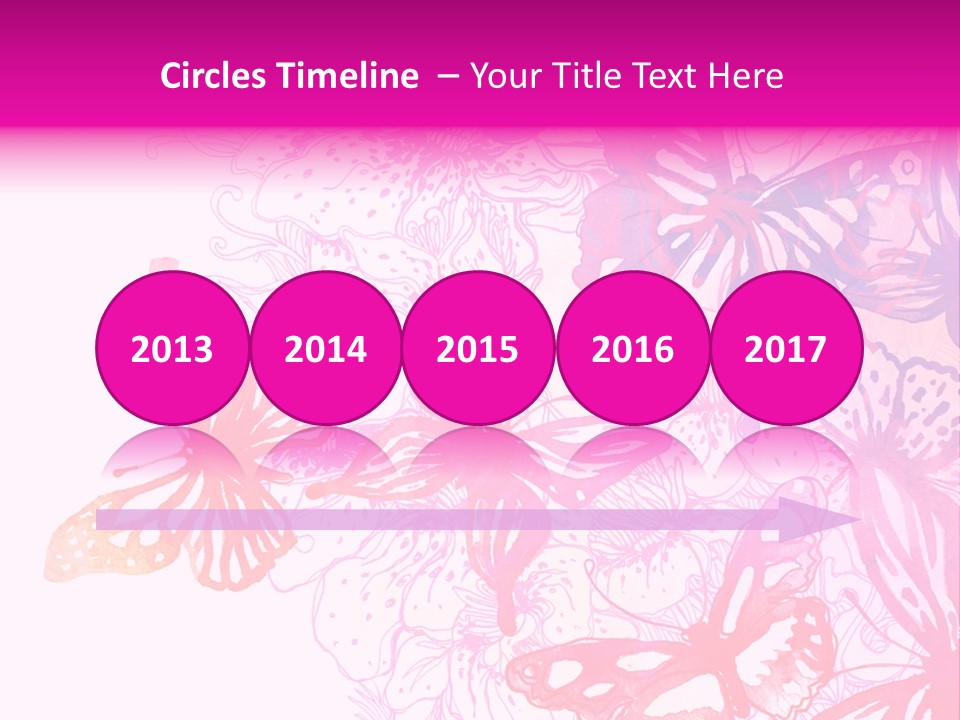 Conceptual Mirror Key PowerPoint Template