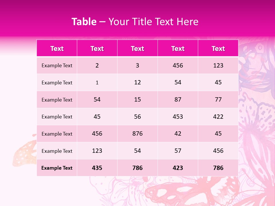 Conceptual Mirror Key PowerPoint Template