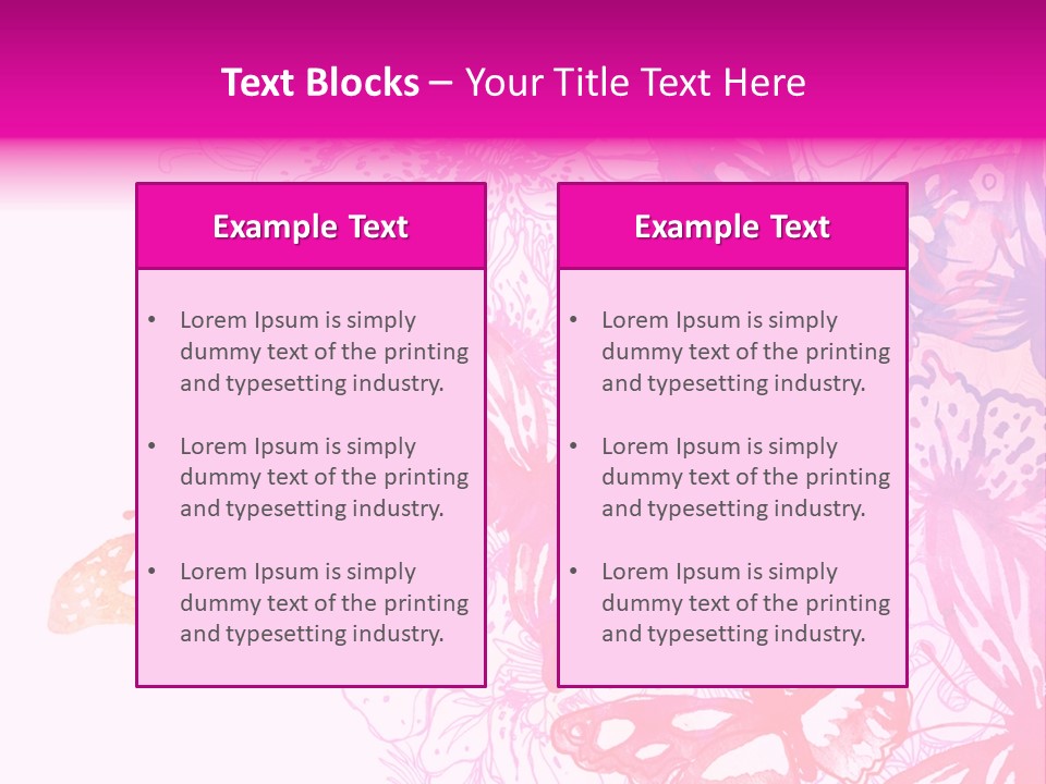 Conceptual Mirror Key PowerPoint Template