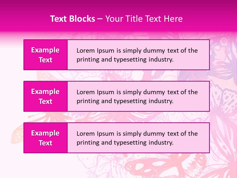 Conceptual Mirror Key PowerPoint Template