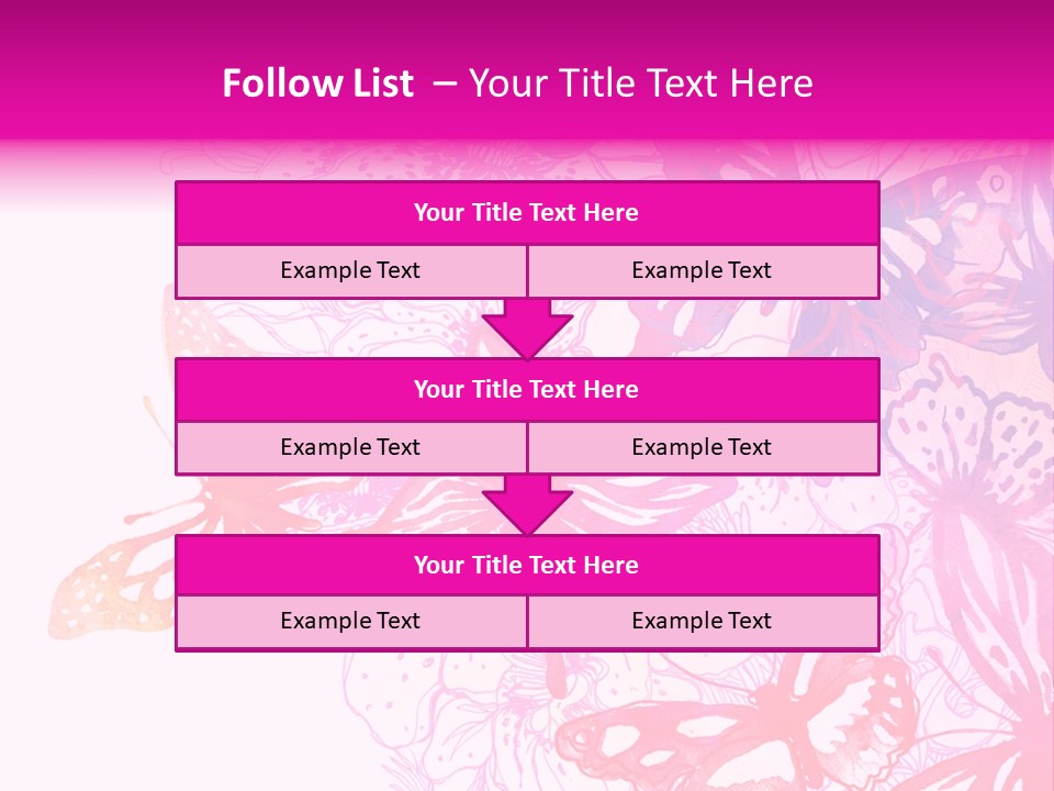 Conceptual Mirror Key PowerPoint Template