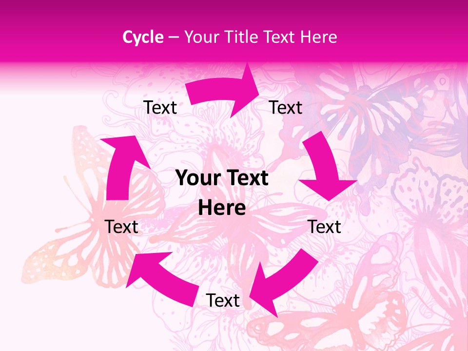 Conceptual Mirror Key PowerPoint Template