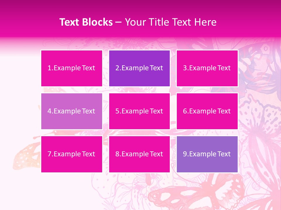 Conceptual Mirror Key PowerPoint Template