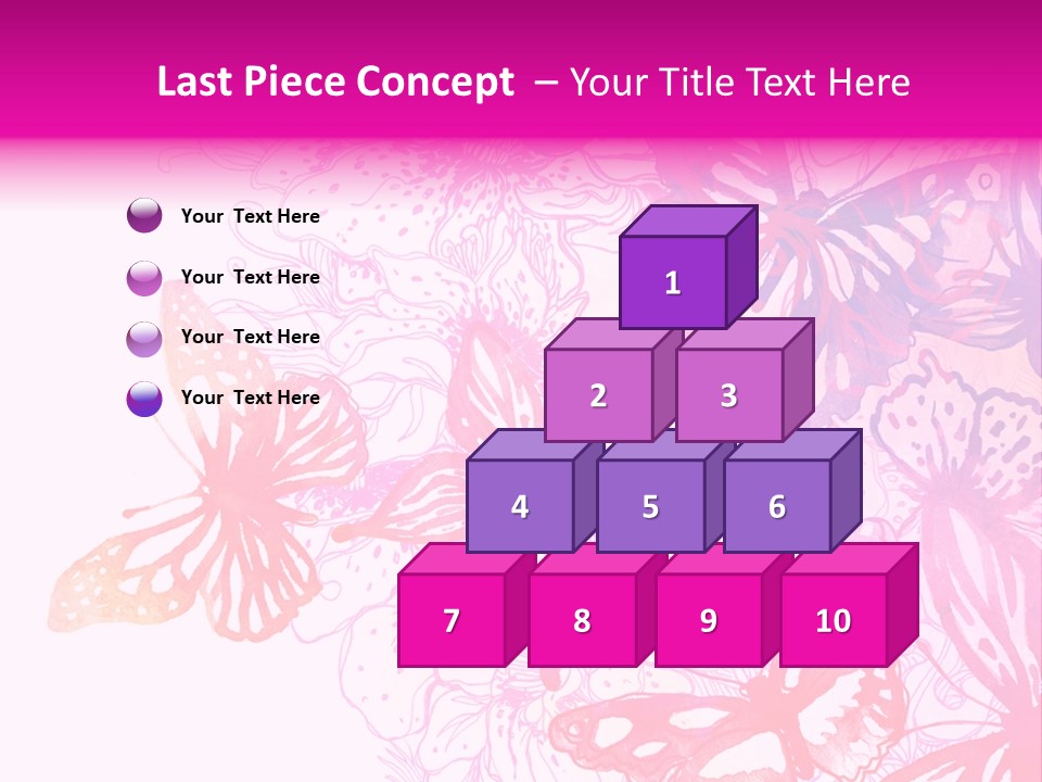 Conceptual Mirror Key PowerPoint Template