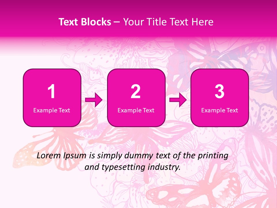 Conceptual Mirror Key PowerPoint Template