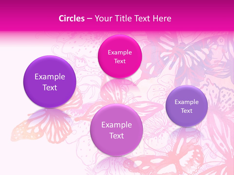 Conceptual Mirror Key PowerPoint Template