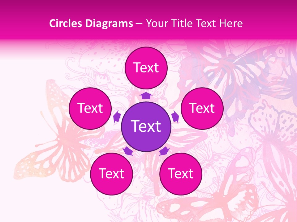 Conceptual Mirror Key PowerPoint Template