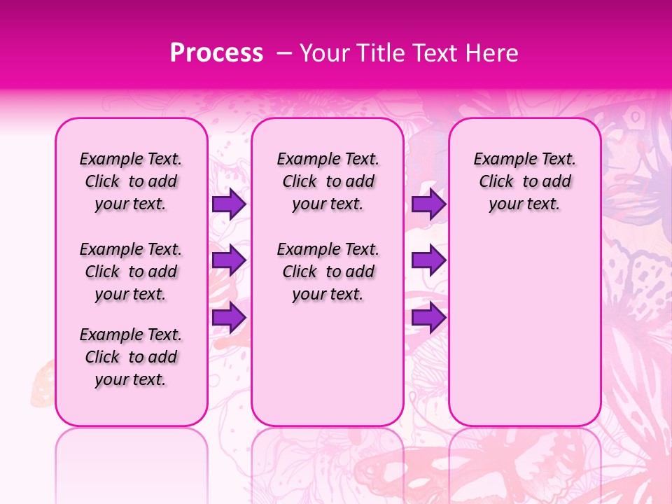Conceptual Mirror Key PowerPoint Template