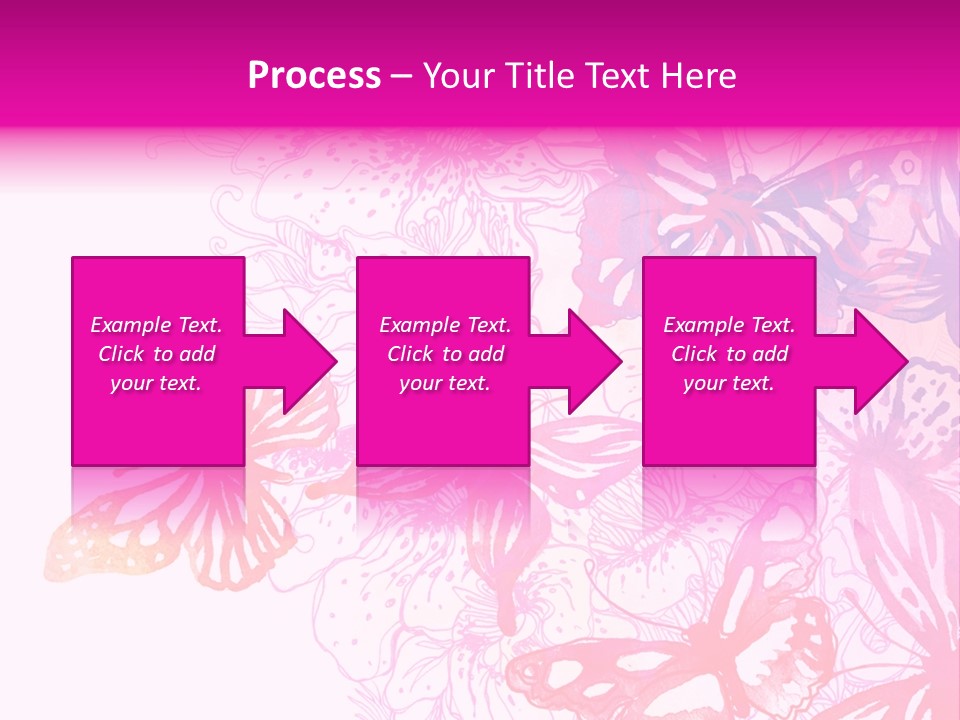 Conceptual Mirror Key PowerPoint Template
