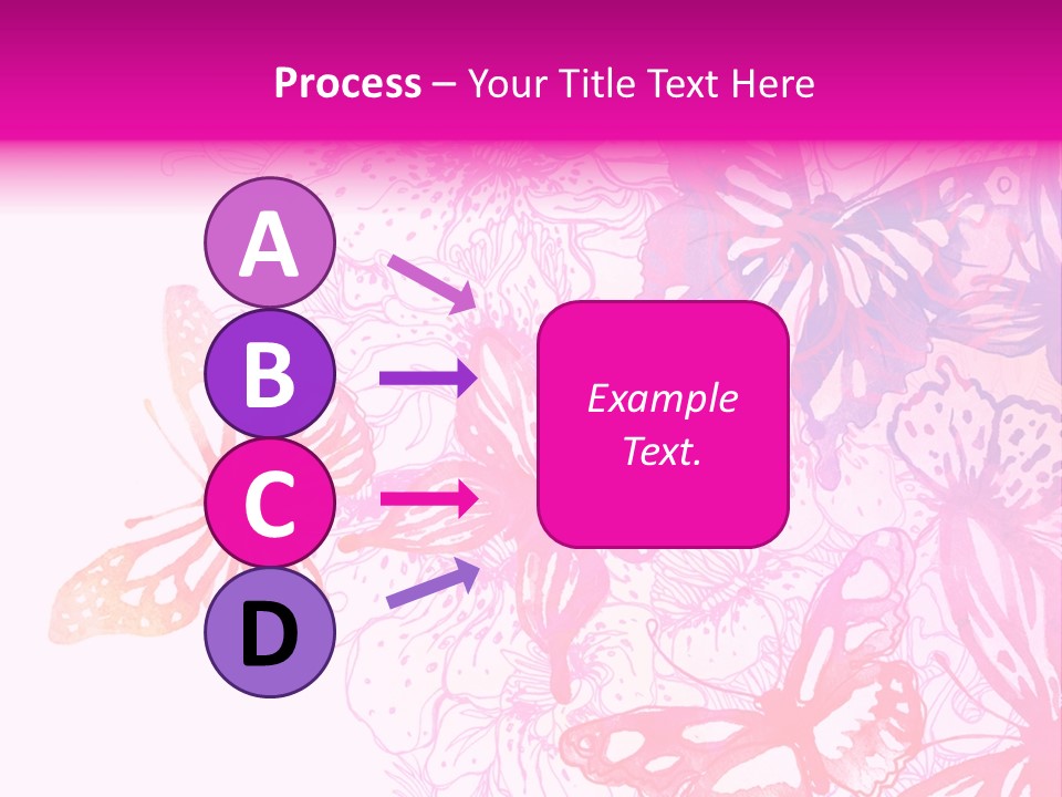 Conceptual Mirror Key PowerPoint Template