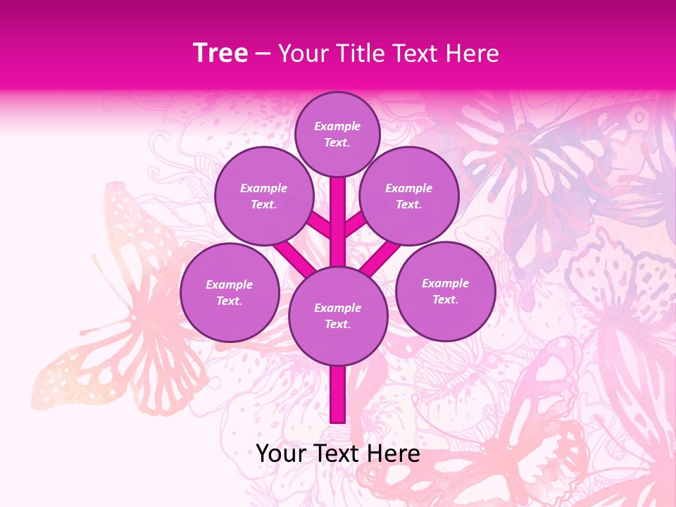 Conceptual Mirror Key PowerPoint Template