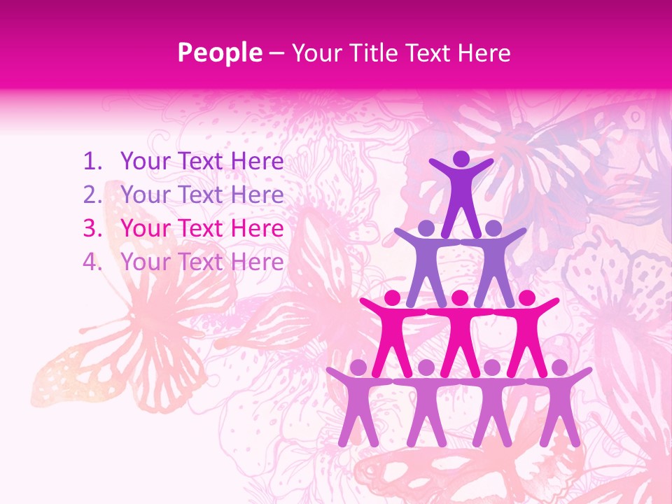 Conceptual Mirror Key PowerPoint Template