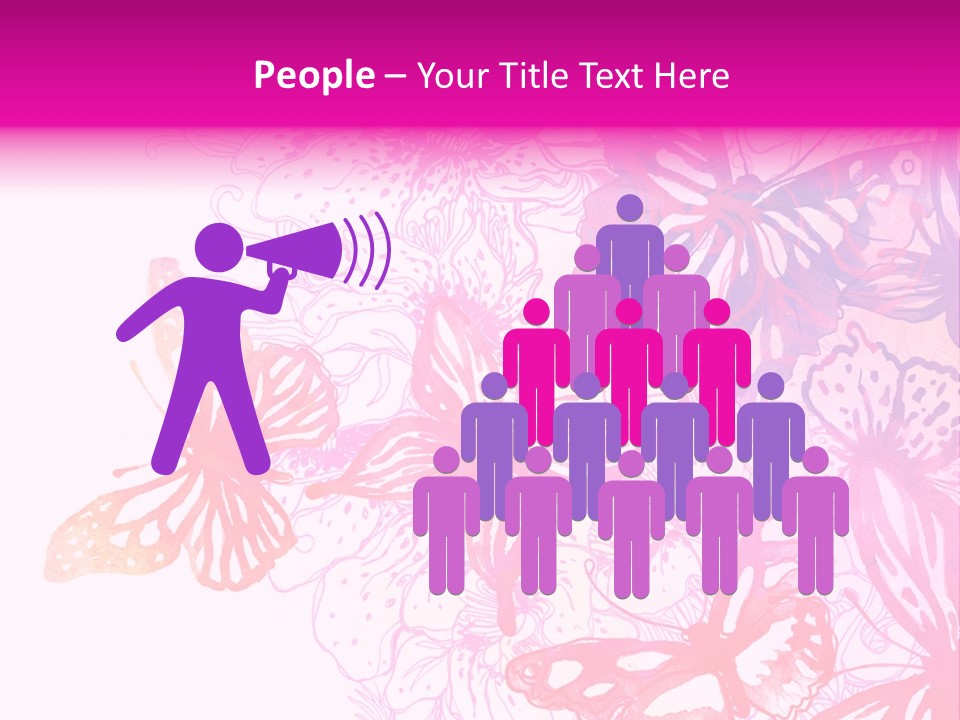 Conceptual Mirror Key PowerPoint Template