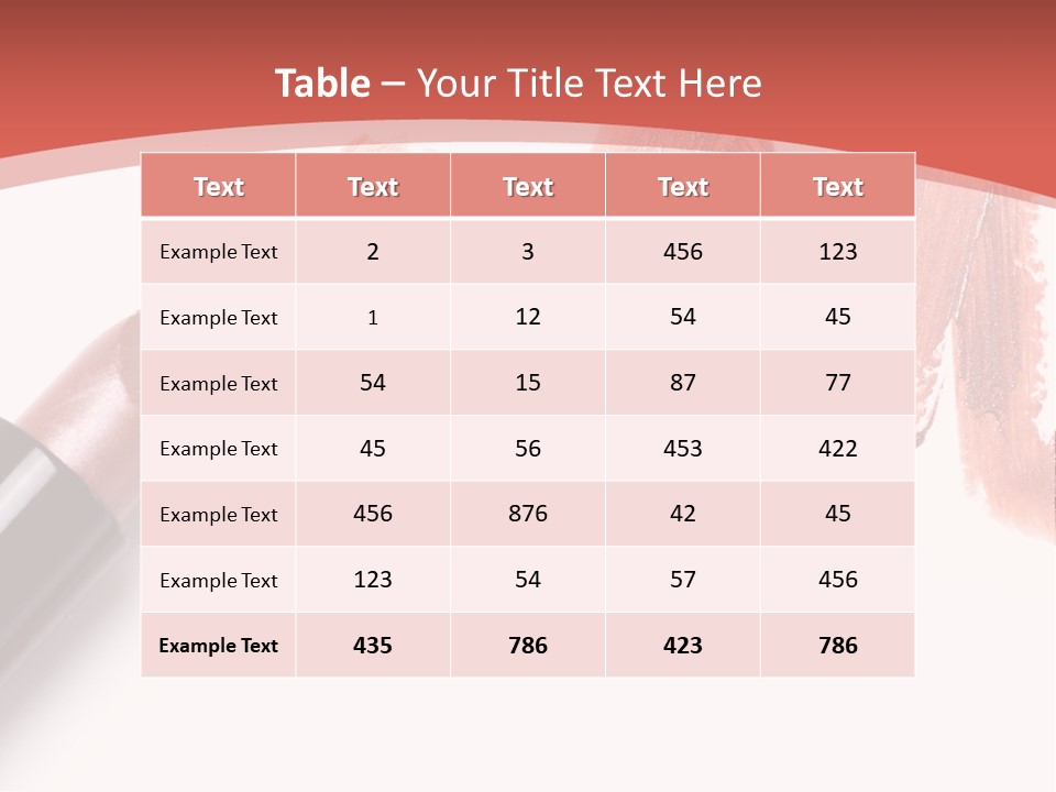 Slice Product Single PowerPoint Template