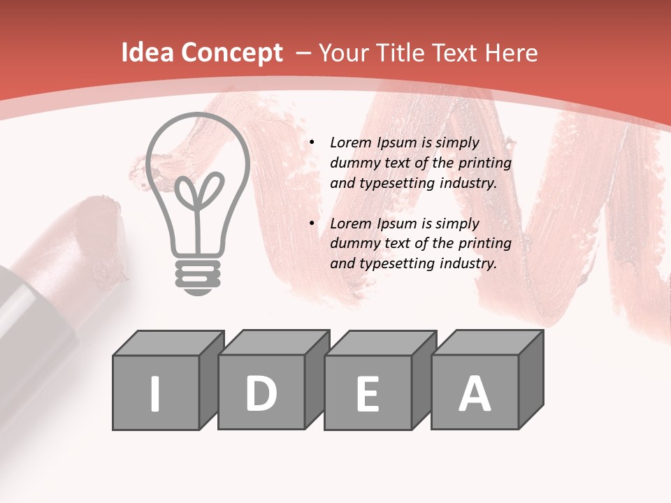 Slice Product Single PowerPoint Template