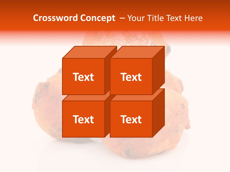 Years Dutch Donut PowerPoint Template