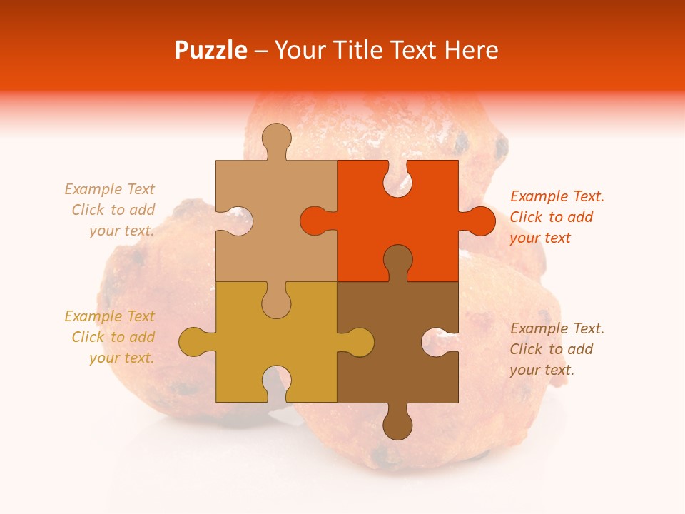 Years Dutch Donut PowerPoint Template