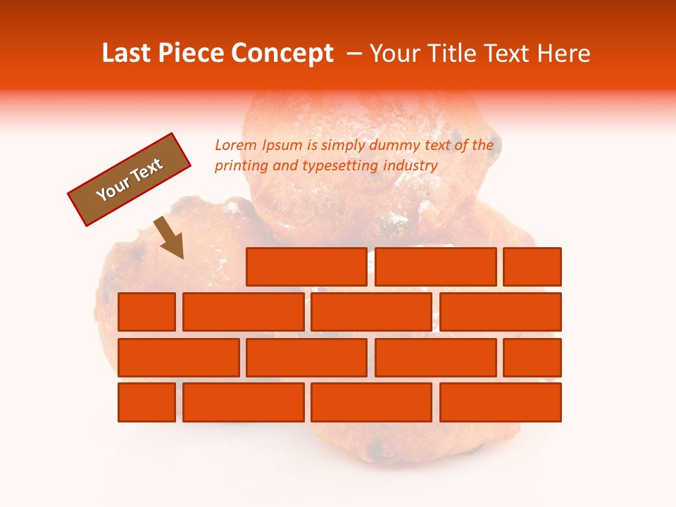 Years Dutch Donut PowerPoint Template