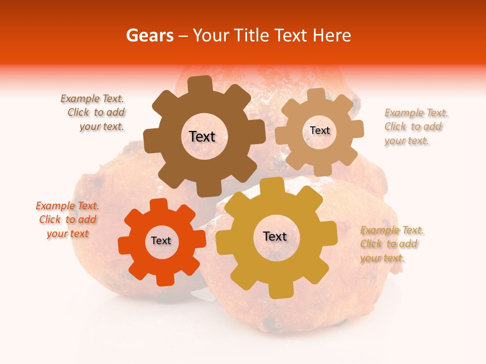 Years Dutch Donut PowerPoint Template
