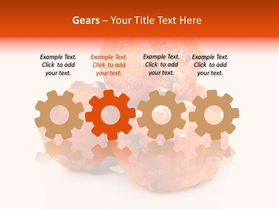 Years Dutch Donut PowerPoint Template