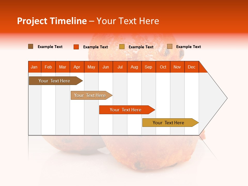 Years Dutch Donut PowerPoint Template