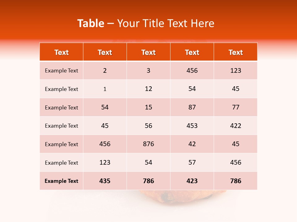 Years Dutch Donut PowerPoint Template