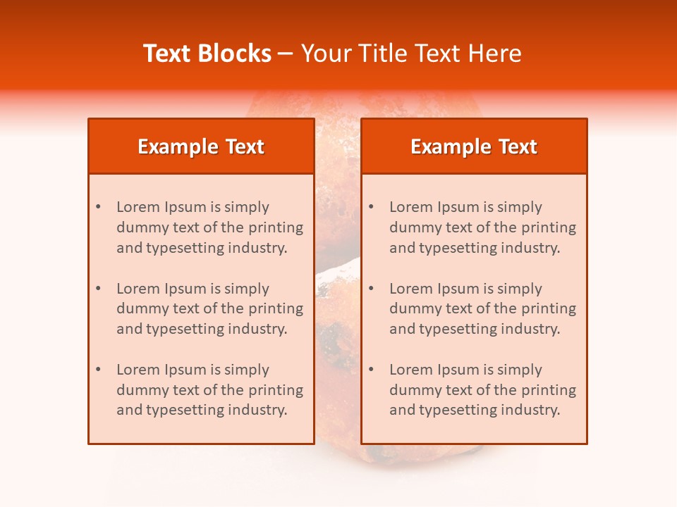 Years Dutch Donut PowerPoint Template