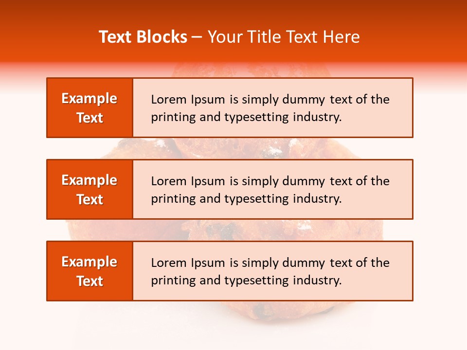 Years Dutch Donut PowerPoint Template
