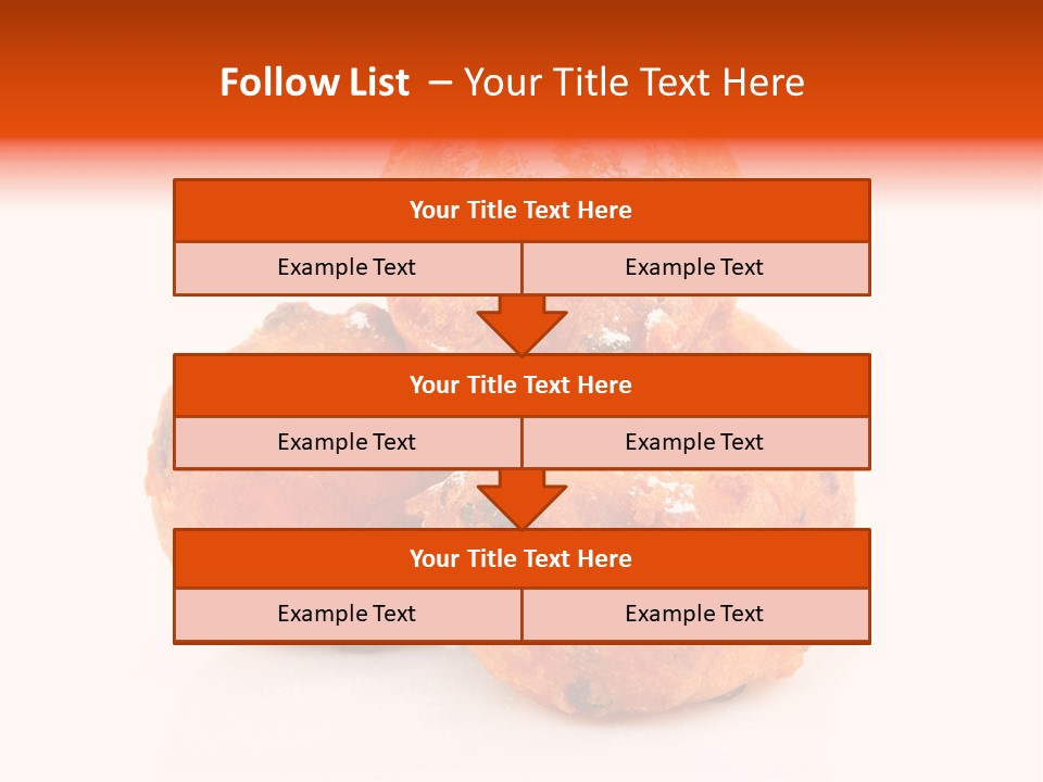 Years Dutch Donut PowerPoint Template
