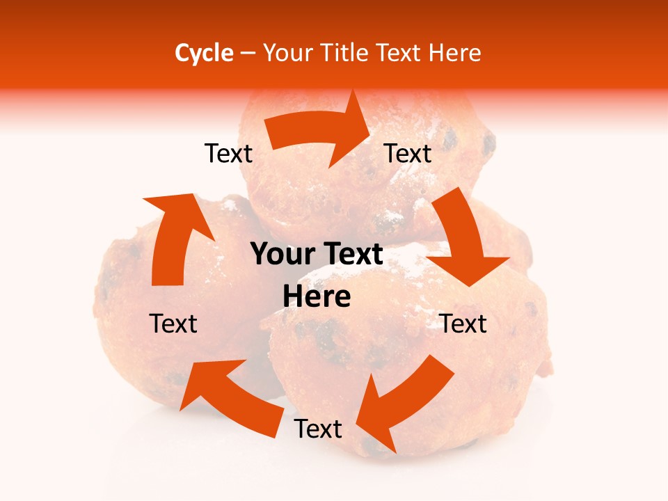 Years Dutch Donut PowerPoint Template