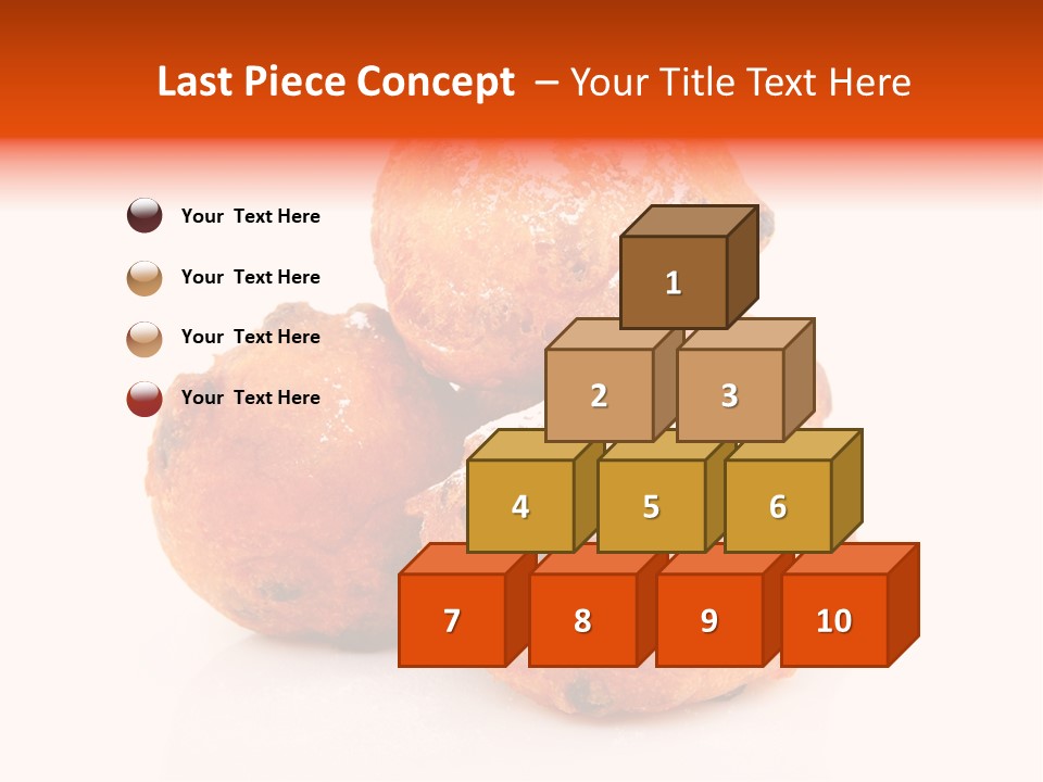 Years Dutch Donut PowerPoint Template