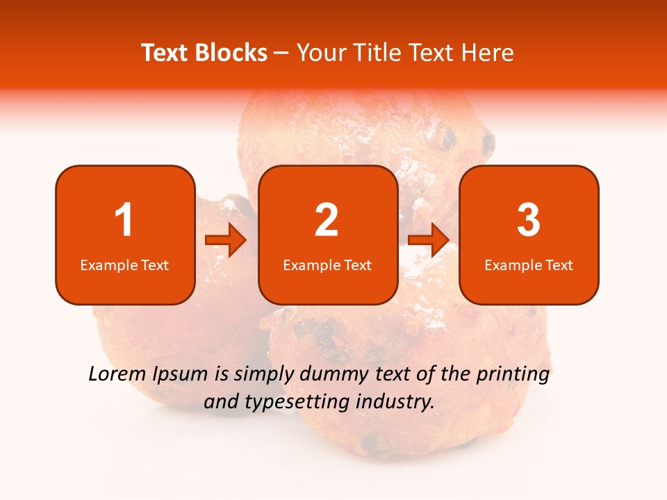 Years Dutch Donut PowerPoint Template