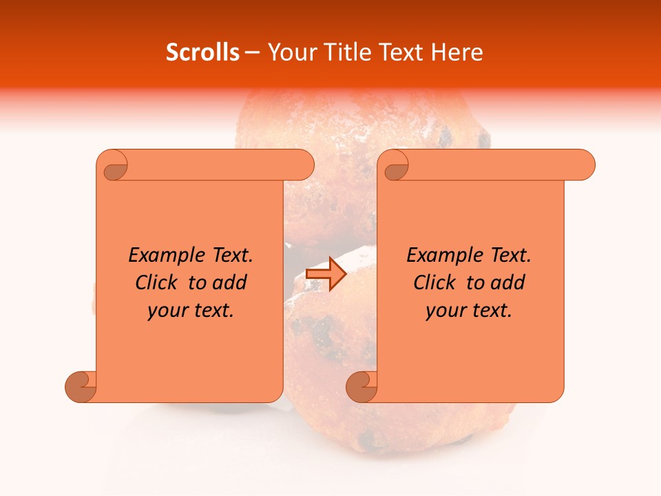 Years Dutch Donut PowerPoint Template