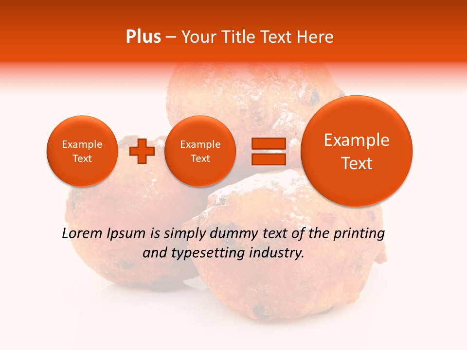 Years Dutch Donut PowerPoint Template
