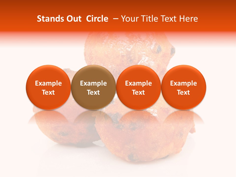 Years Dutch Donut PowerPoint Template